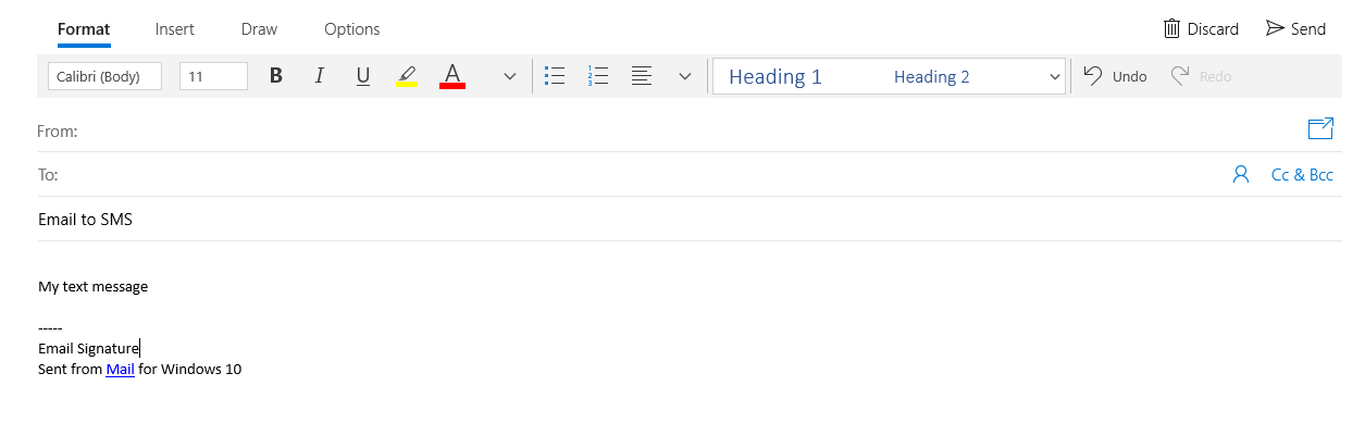email cut-line