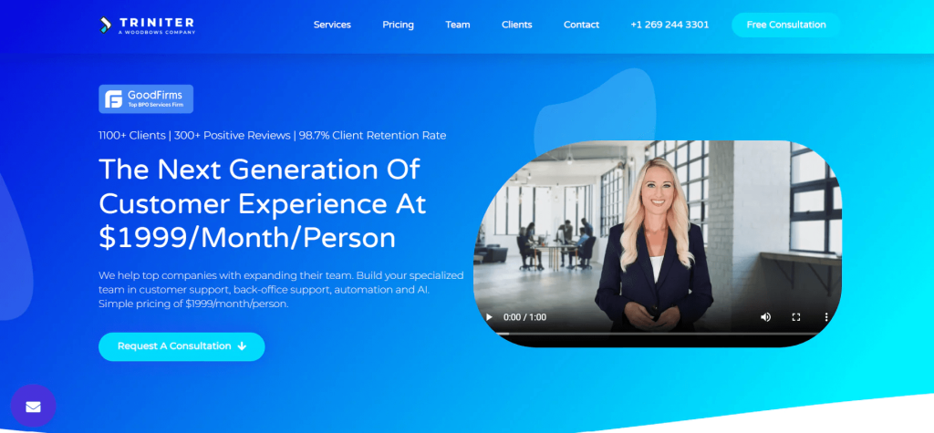 Triniter - customer service outsourcing company