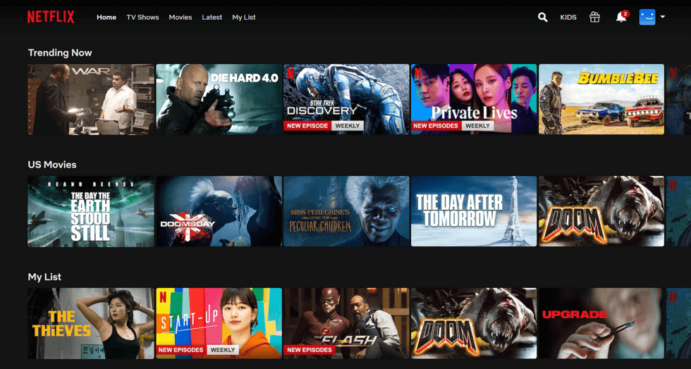 netflix screenshot