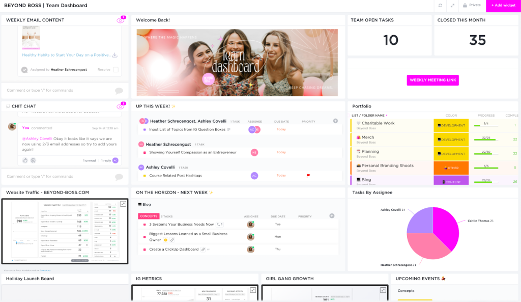 Clickup CRM software
