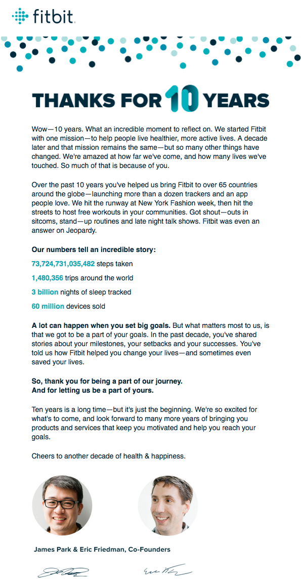 fitbit business email