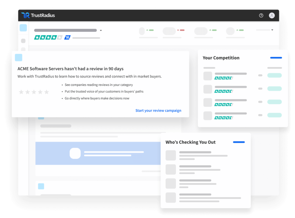 TrustRadius - customer feedback tool
