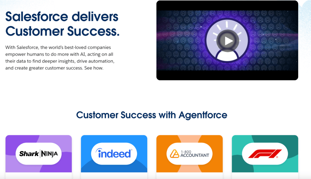 Customer success vs customer service synergy (Salesforce)