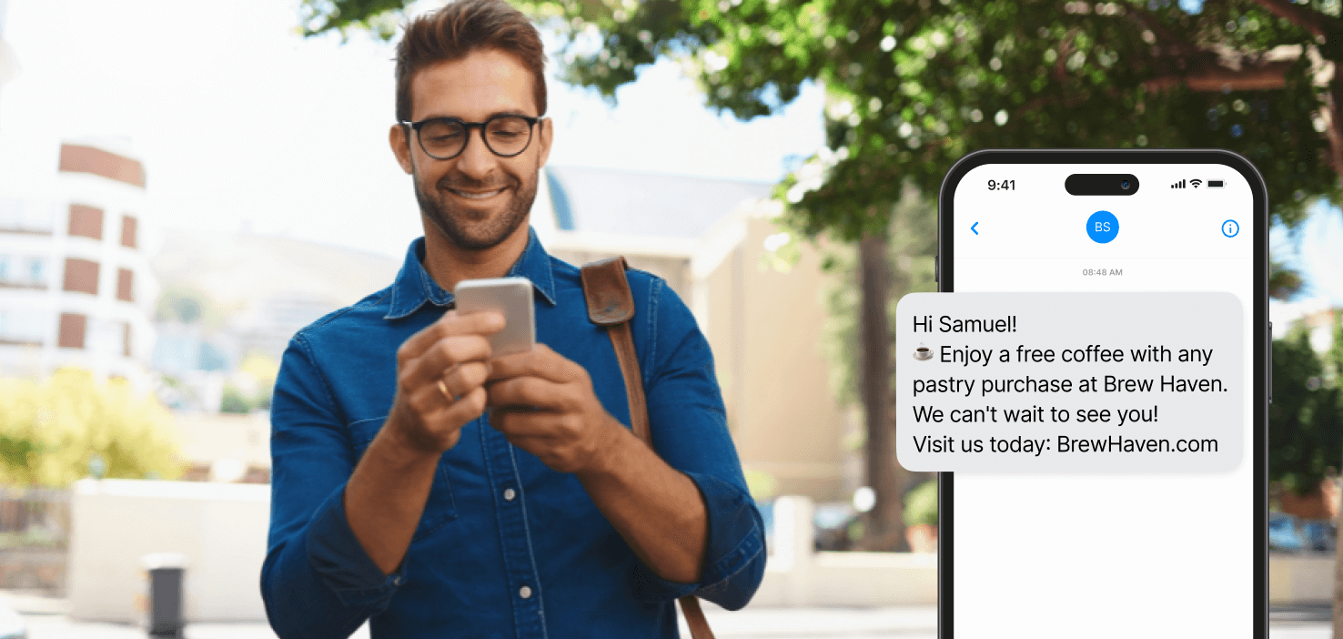 commercial text marketing for business promotion