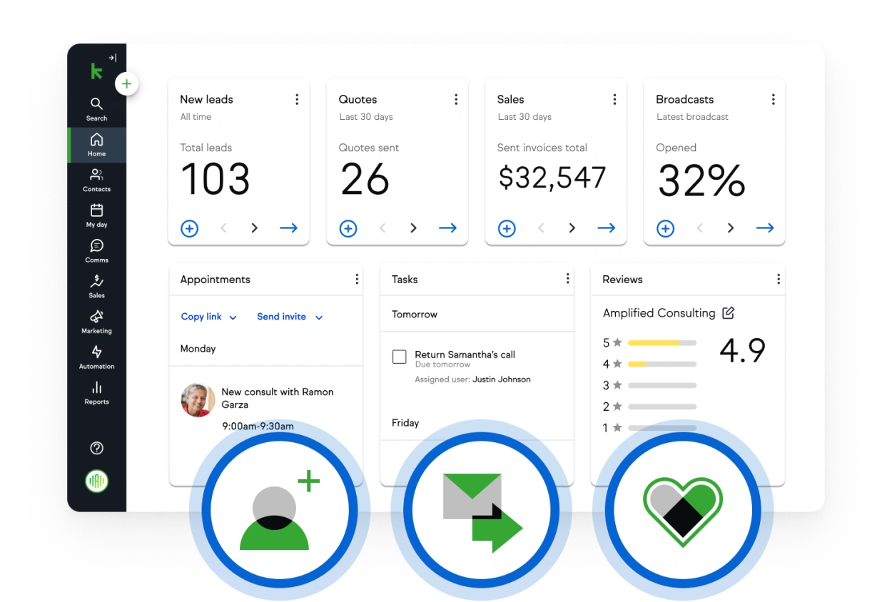 Keap - marketing automation tool