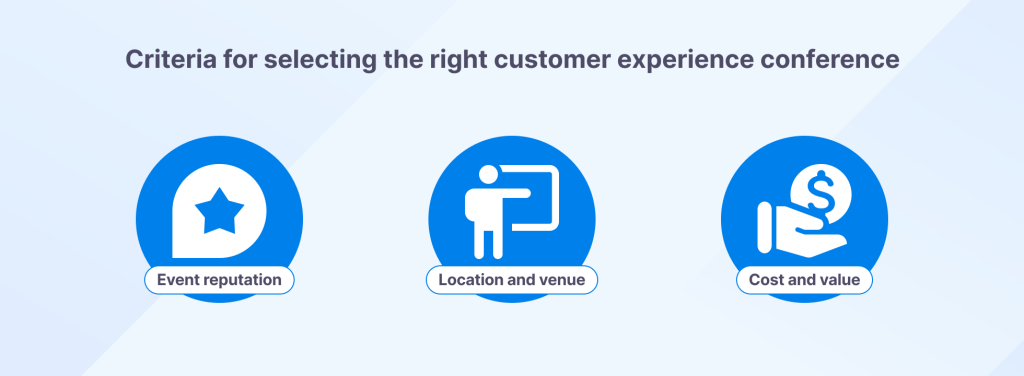 Criteria for selecting the right customer experience conference