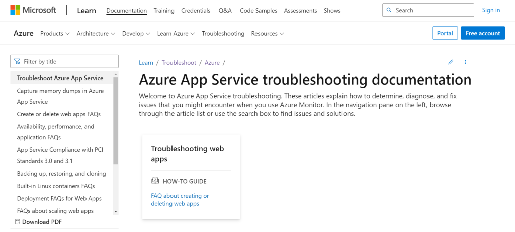 Microsoft product documentation