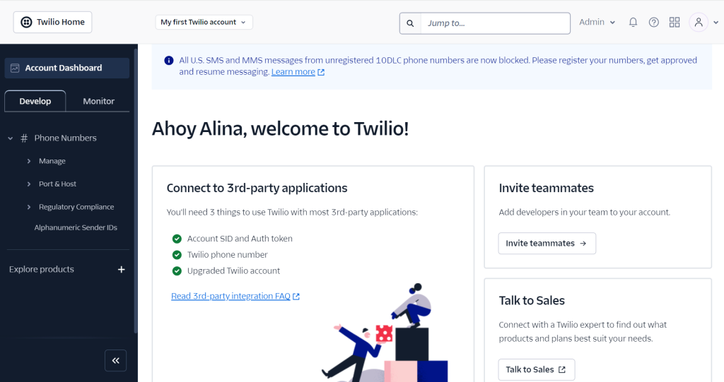 Twilio - B2B lead generation tool