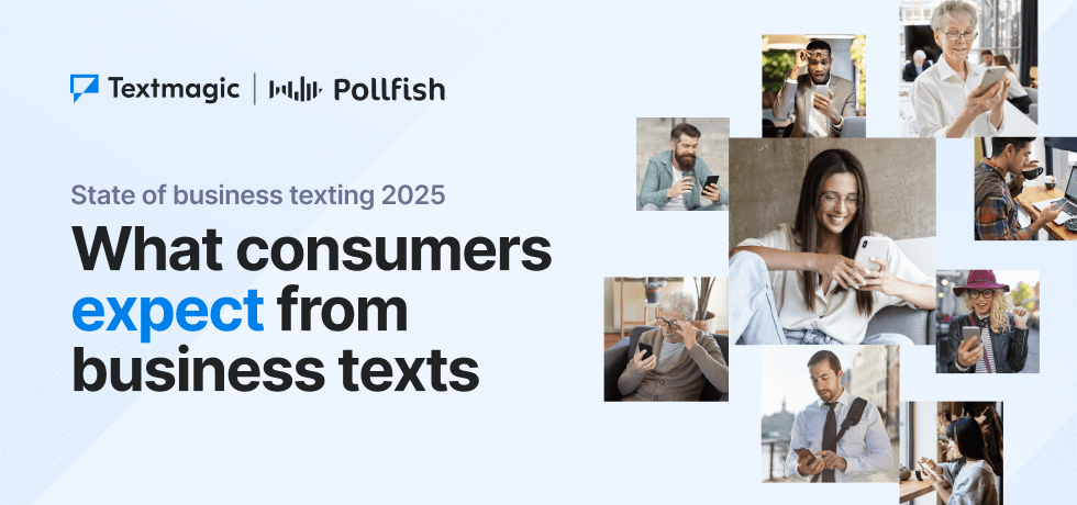 Cover image for Textmagic 2025 SMS consumer behavior survey