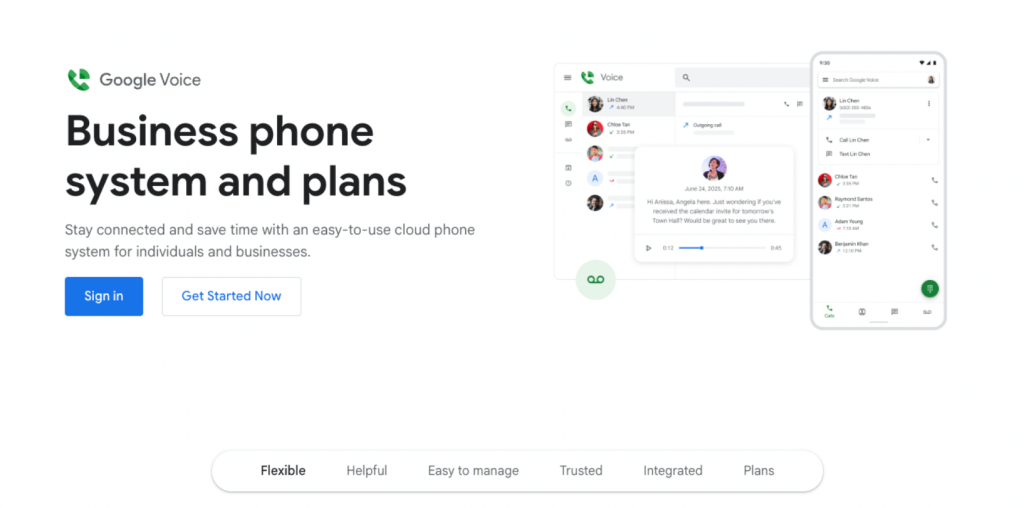 Send texts with Google Voice
